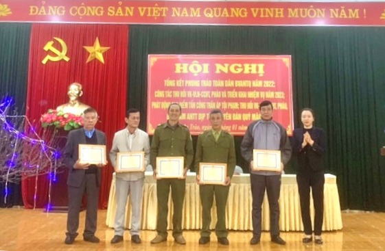 Ban Chỉ đạo 799 xã Tân Trào (huyện Kiến Thụy) tổng kết công tác năm 2022